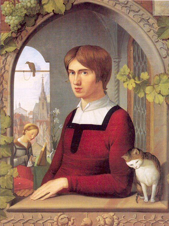 Overbeck, Johann Friedrich The Painter Franz Pforr oil painting image